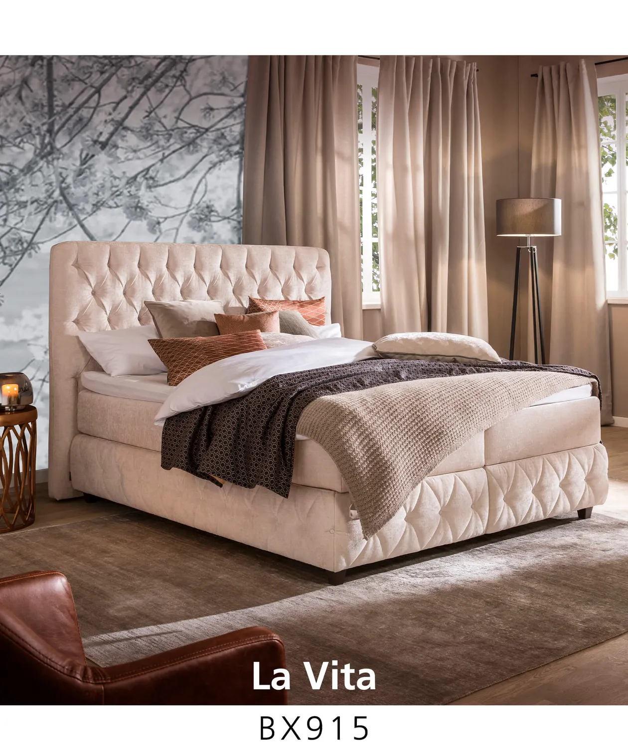 Boxspringbett BX915 Kollektion LaVita