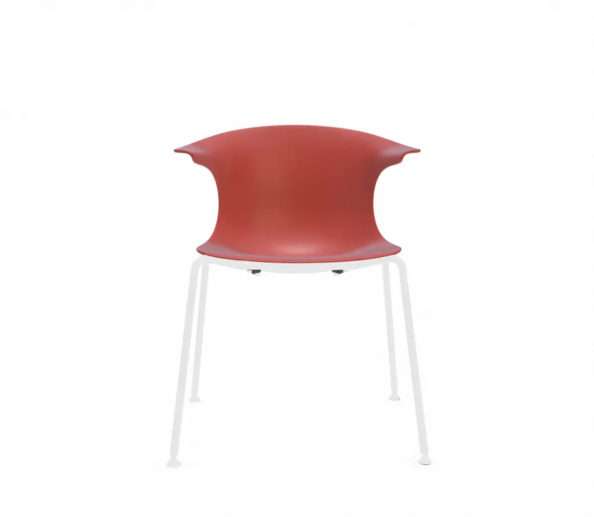 Stuhl 4 Legs white detail