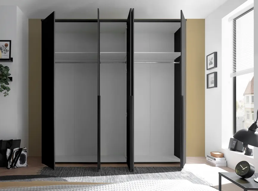 Drehtürenschrank 5-trg. detail