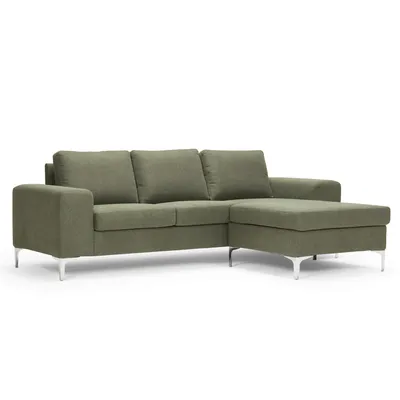 Sofa mit Hocker