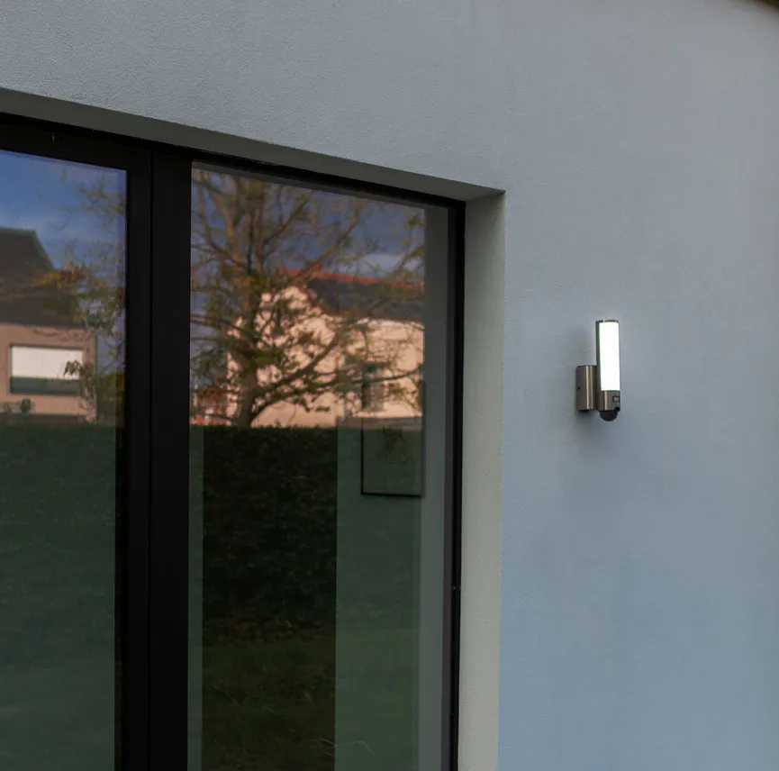 Außenwandkameraleuchte "Elara" milieu