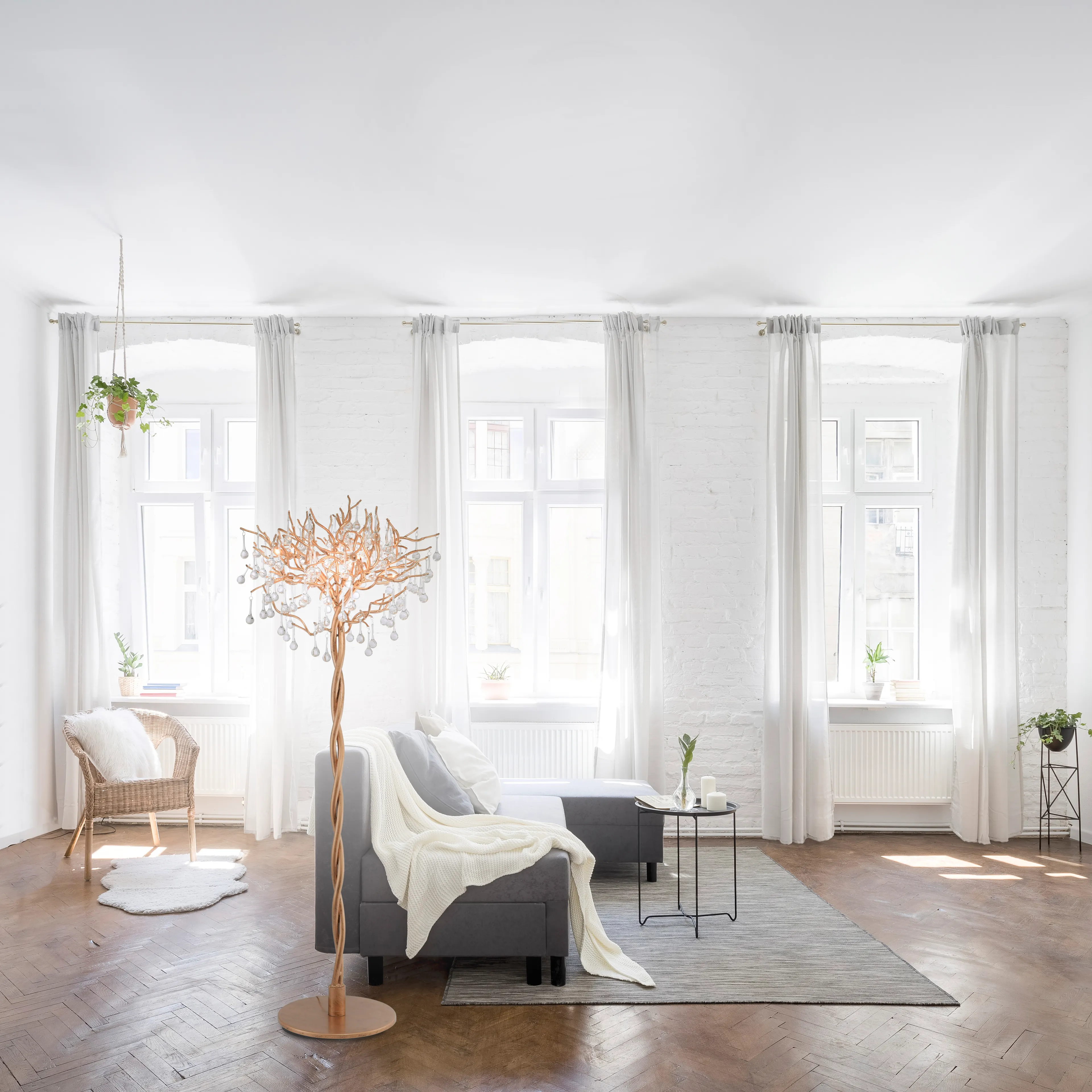 Stehlampe Icicle