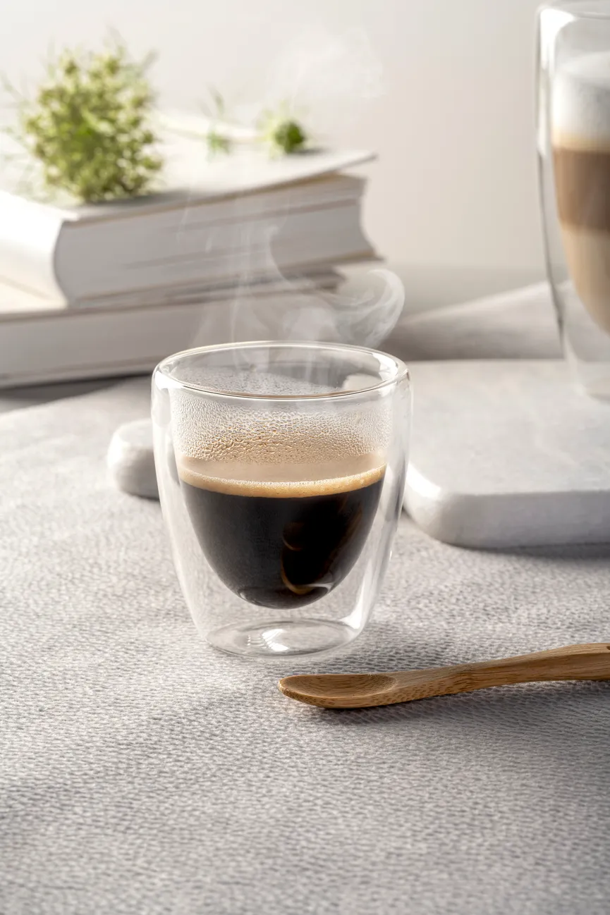 Becher "Duo" 2er-Set je 40 ml milieu