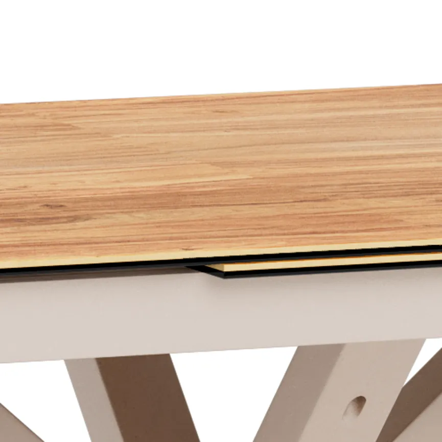 Esstisch 200/210WEG DK detail