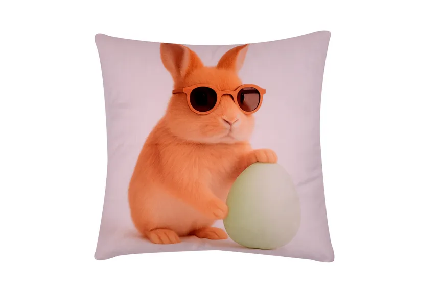 Kissenhülle Hase weiß hauptaufnahme