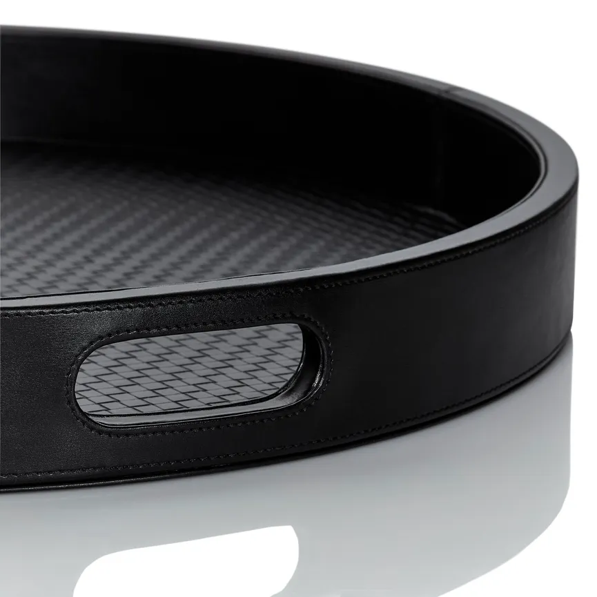 Tablett "Homeline" M schwarz detail