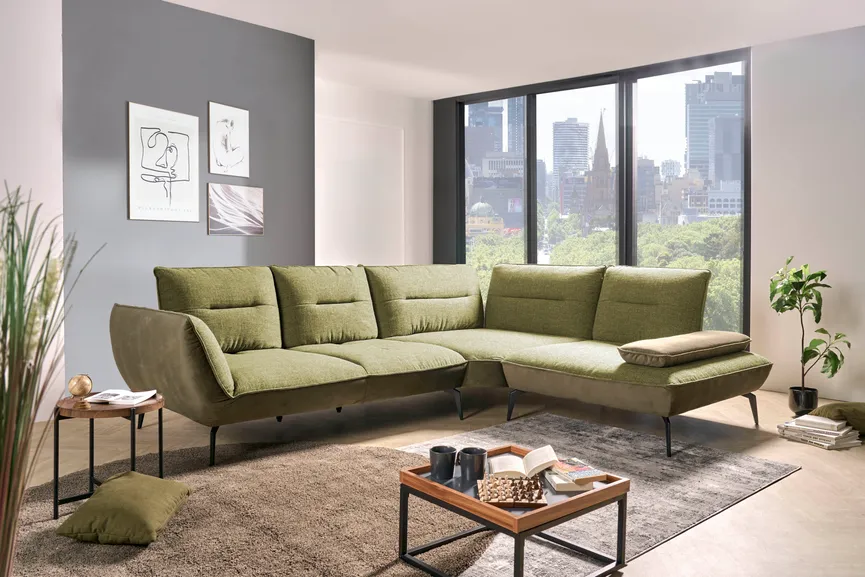 Ecksofa groß milieu