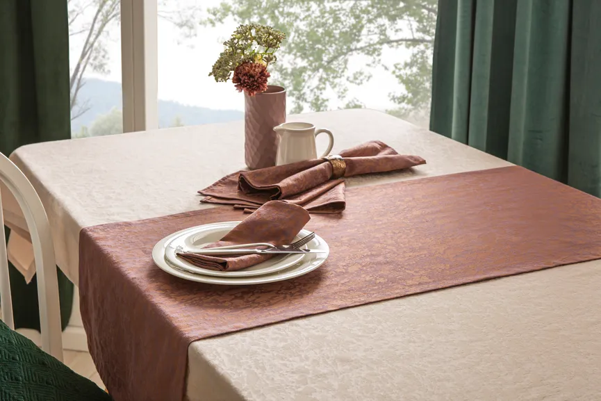 Tischdecke Marble 100x100cm milieu