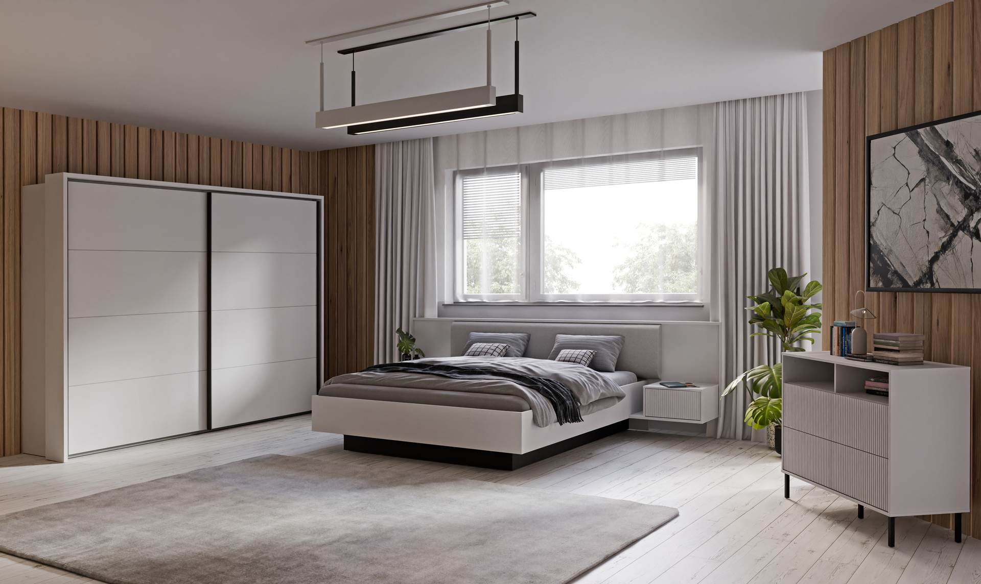 Schwebetürenschrank