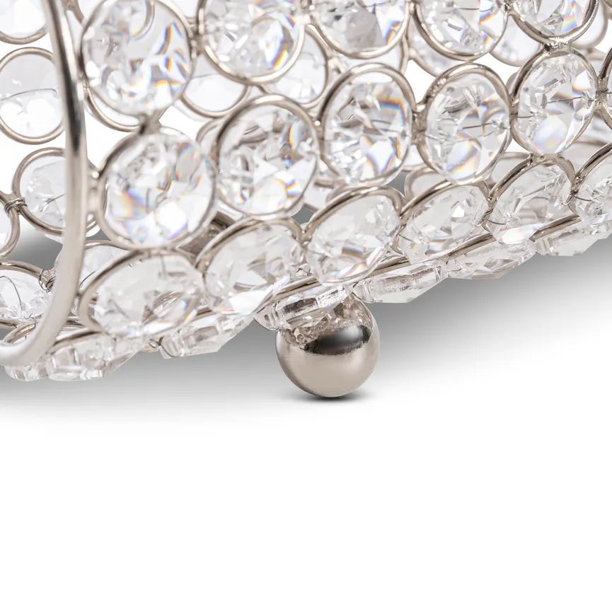 Teelichthalter "Kristall" material_farbe