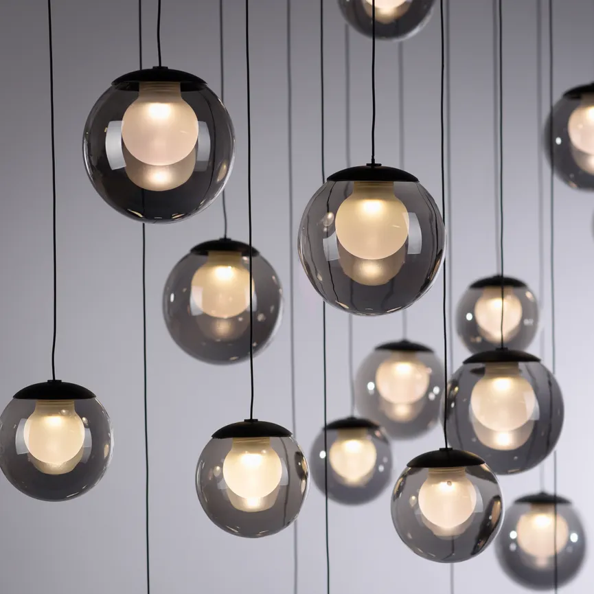 LED-Pendelleuchte "PURE Popup" detail