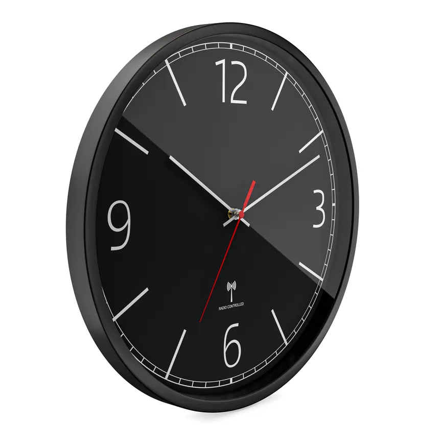 Funk-Wanduhr detail