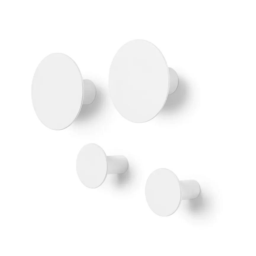 Wandhaken "Ponto" lily white hauptaufnahme