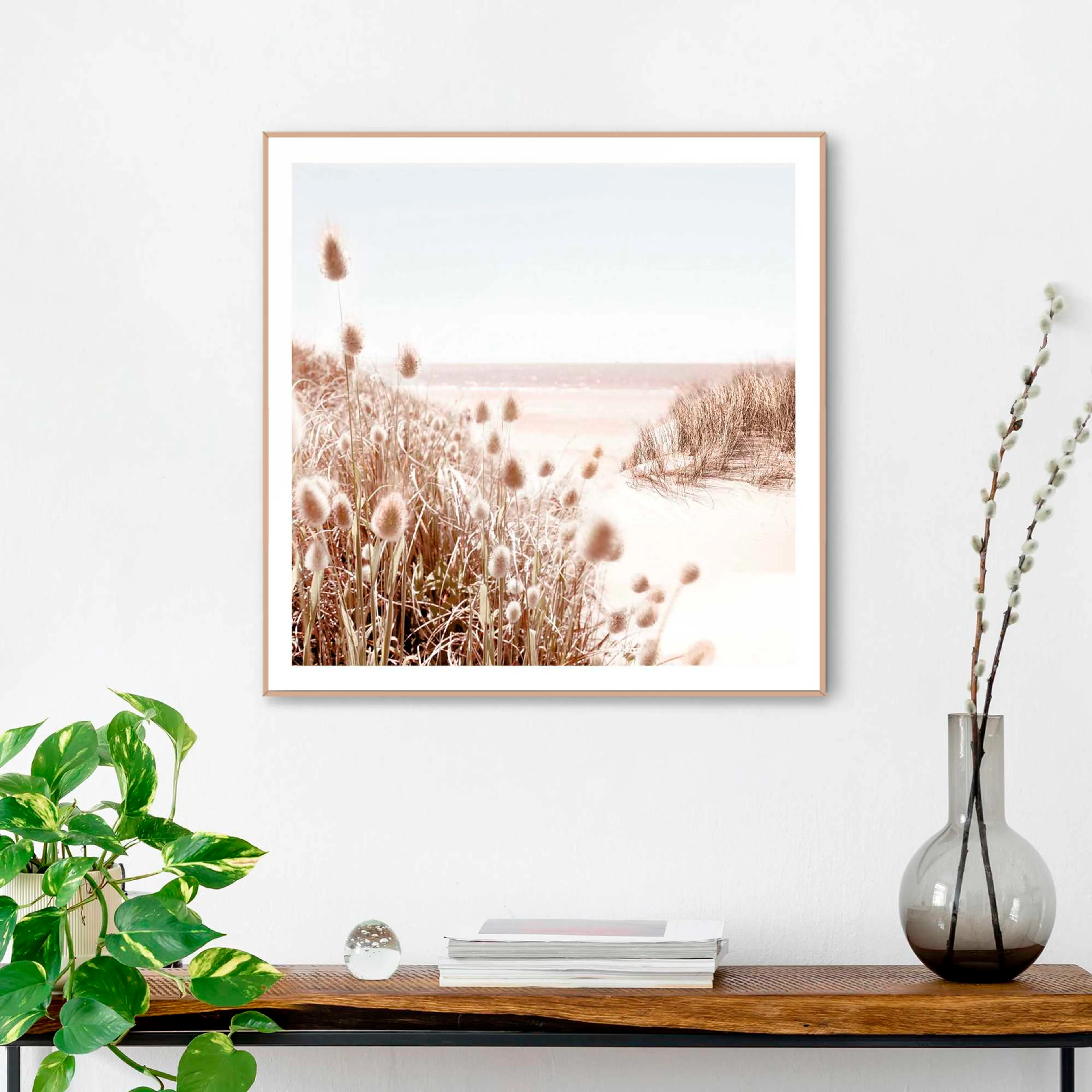 Wandbild 50 x 50 cm Dune Beach