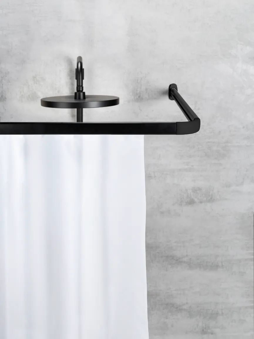 Winkelschiene Jete schwarz milieu