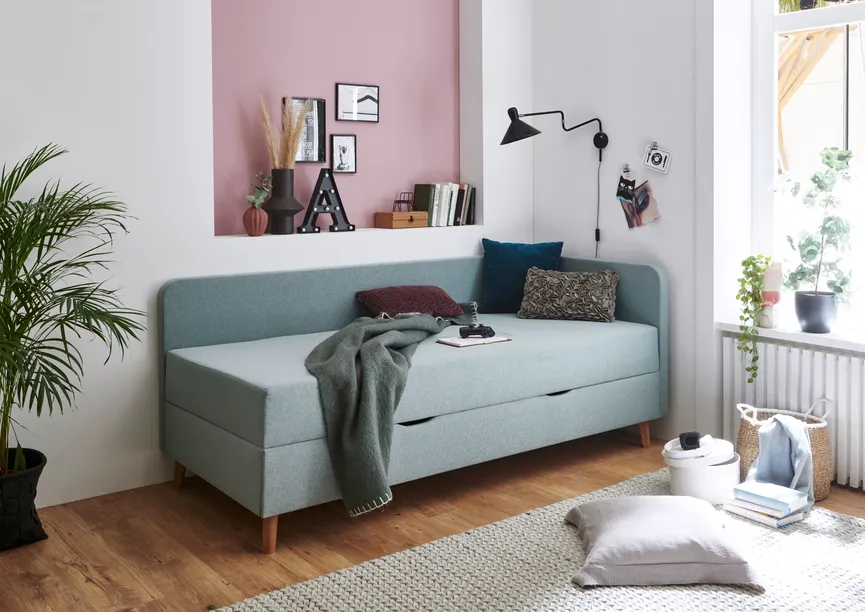 Polsterliege LF 90x200 cm milieu