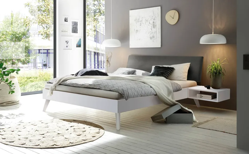 Bett 90x200 cm milieu