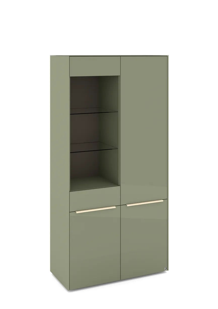 Vitrinenschrank detail