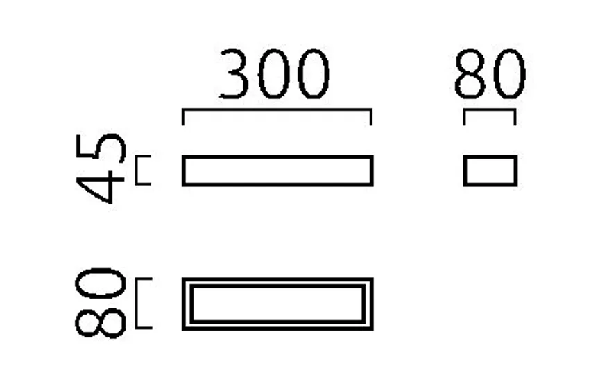Spiegelleuchte "Theia" detail