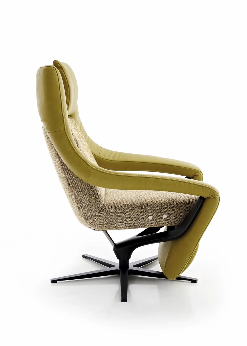 Sessel Yoko-2 DK schwarz detail