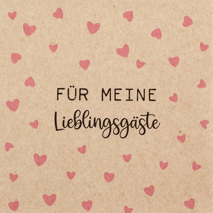 Serviette hauptaufnahme