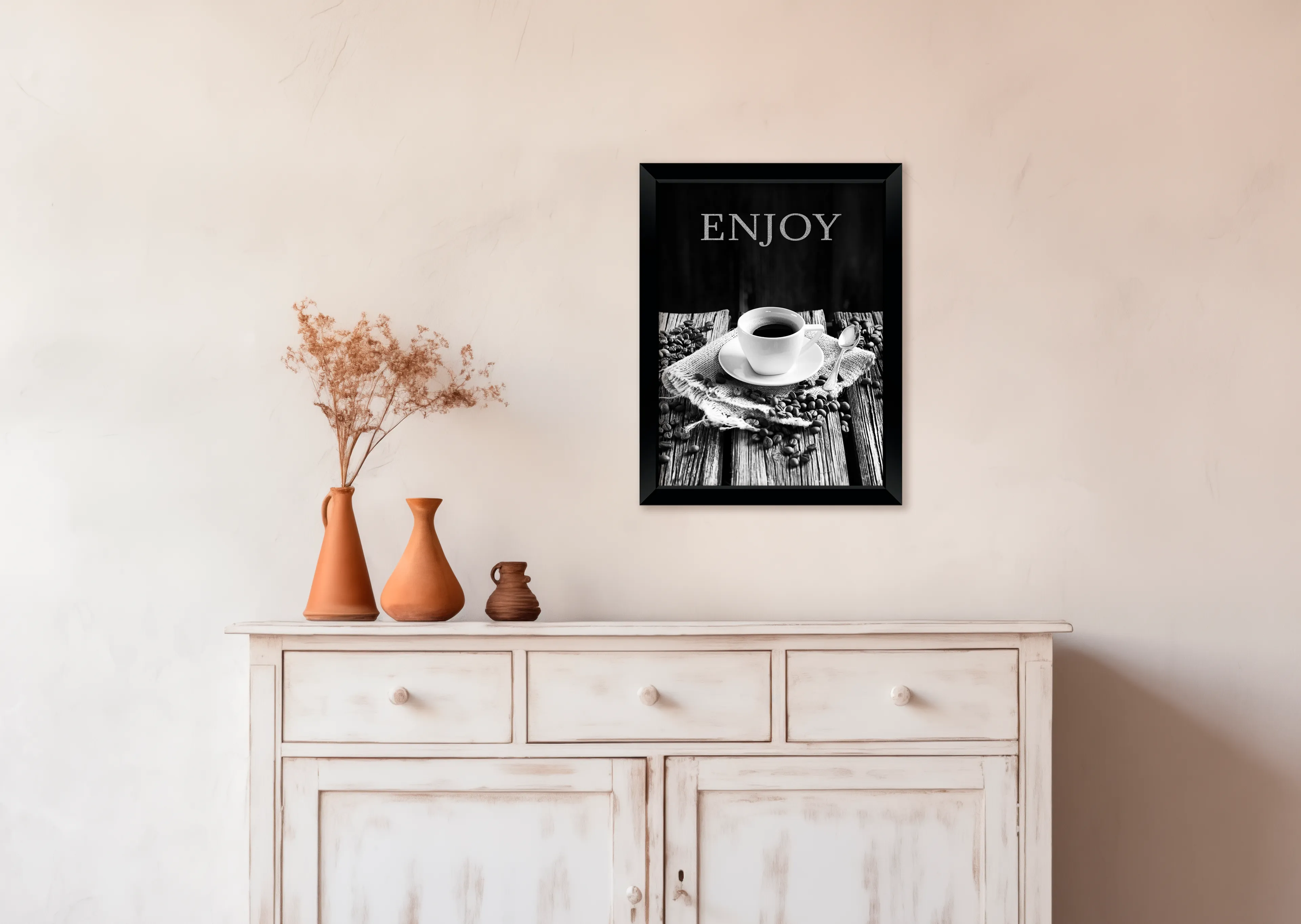 Wandbild 30 x 40 cm Enjoy Coffee I
