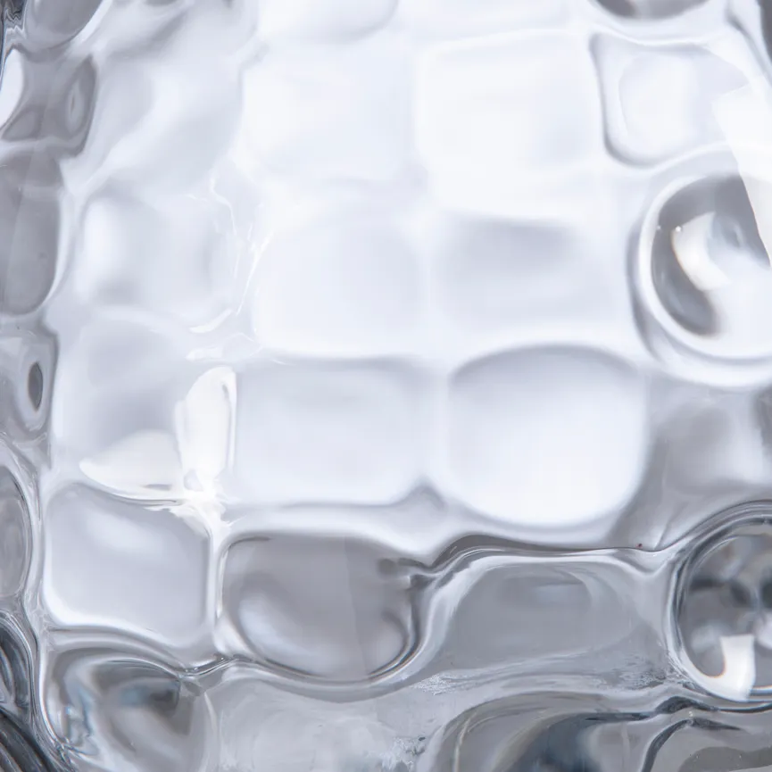 Vase "Glas" M bauchig material_farbe