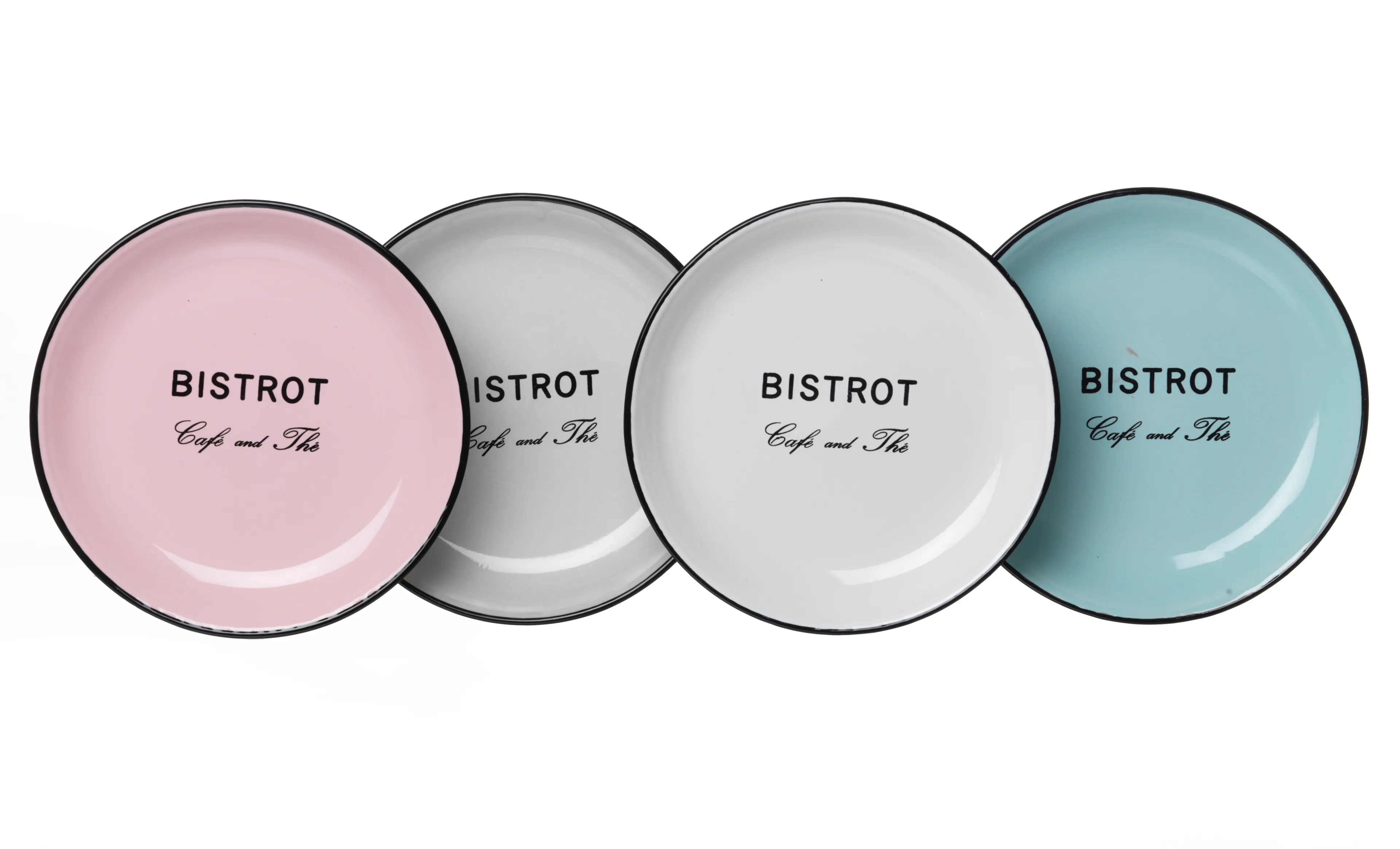 Frühstücksteller Bistrot 4tlg.