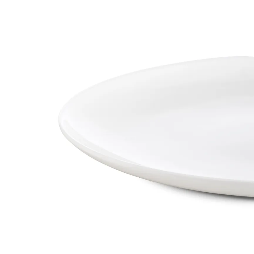 Speiseteller "Mia" weiß detail
