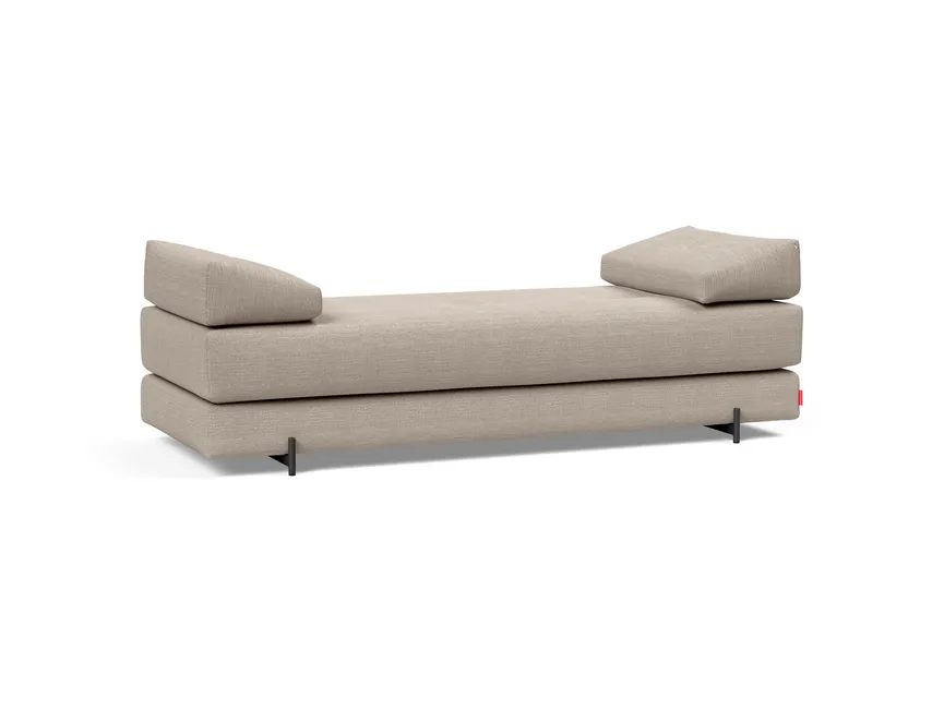 Klappsofa Indu schwarz detail