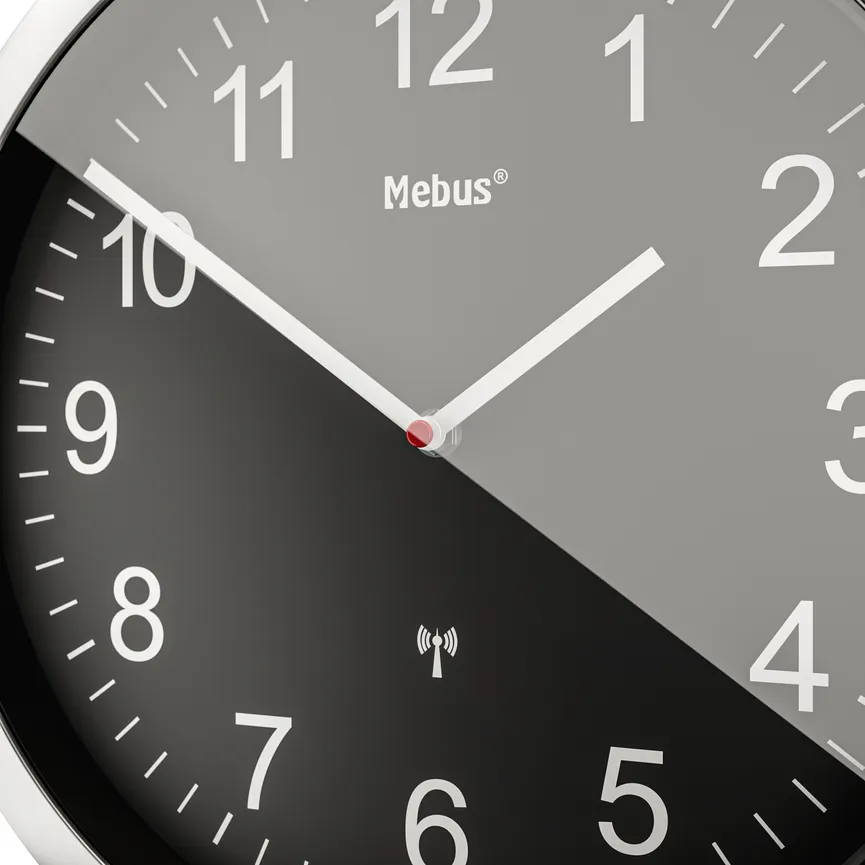 Funk-Wanduhr detail
