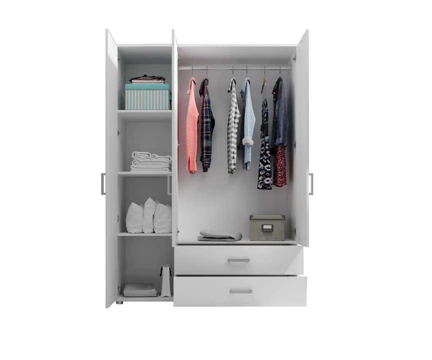 Drehtürenschrank 3-trg. detail