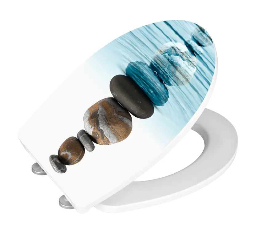 WC-Sitz Meditation Acryl detail