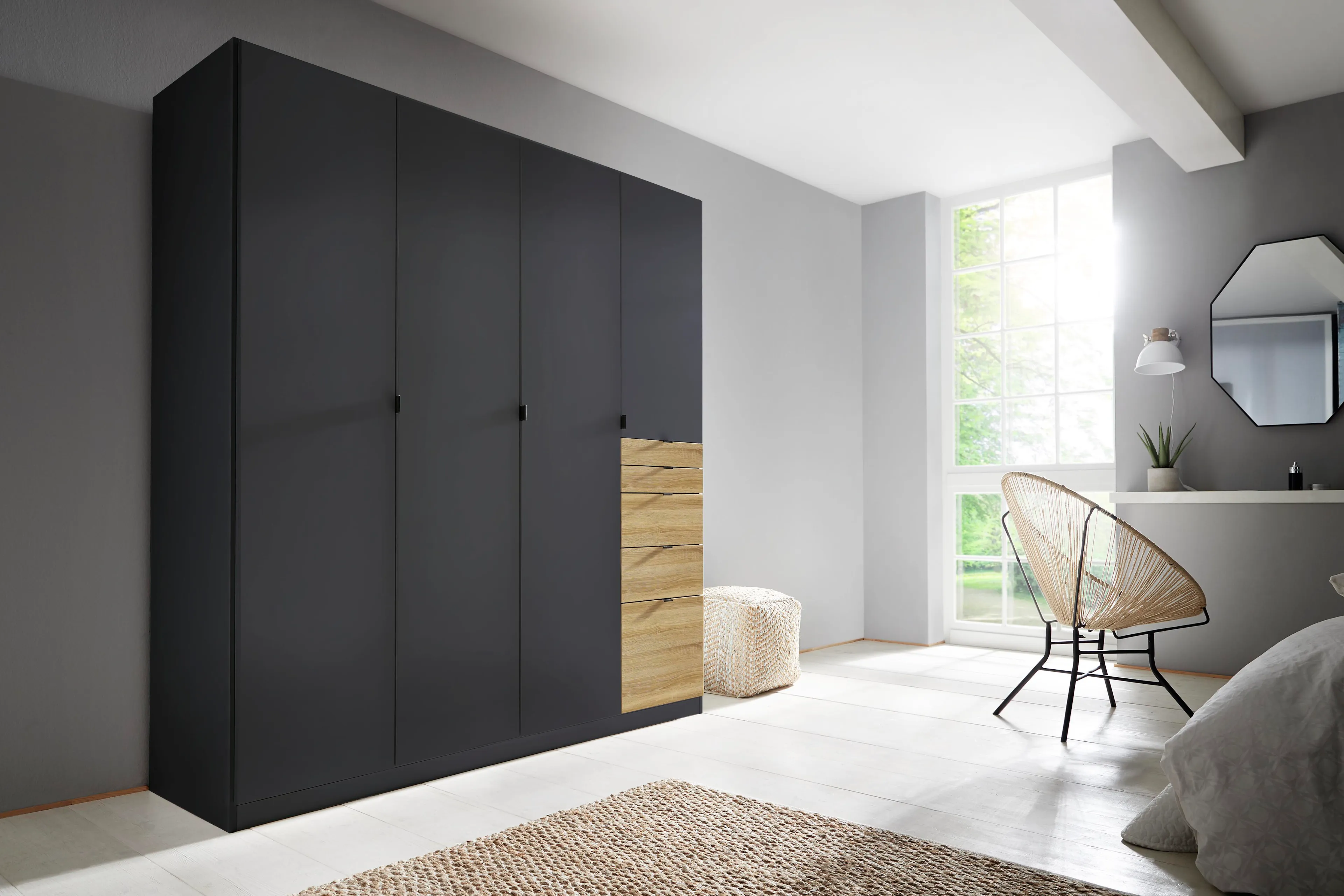 Kleiderschrank Ontario 181 x 197 cm