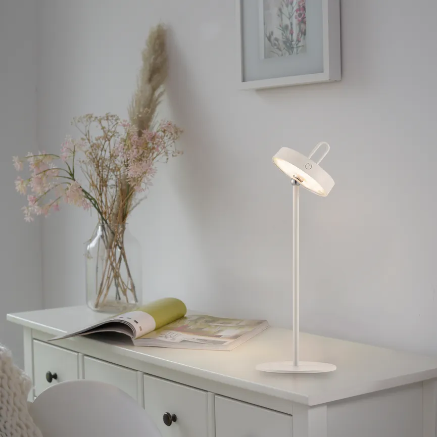 Akku-Tischleuchte "Giunto" milieu