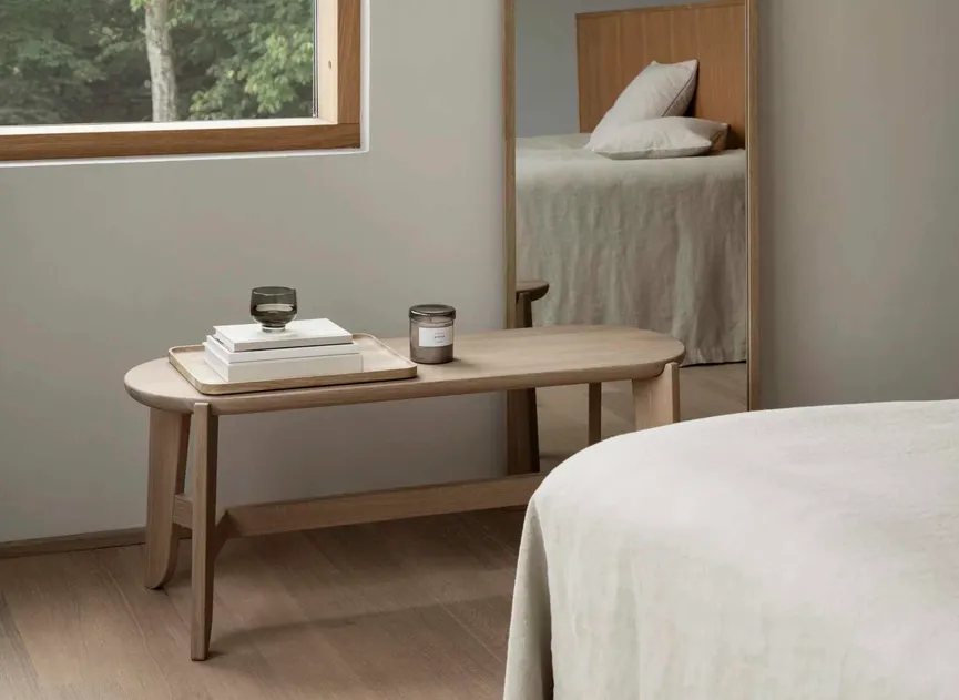 Tablett "Oku" oak L milieu