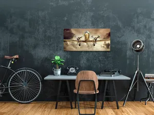 Wandbild 115 x 55 cm