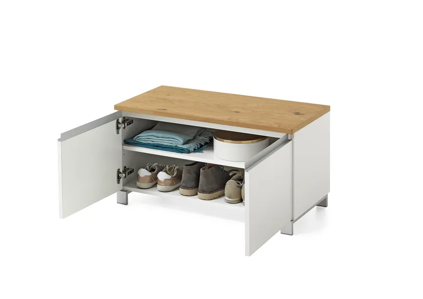 Garderobenbank detail