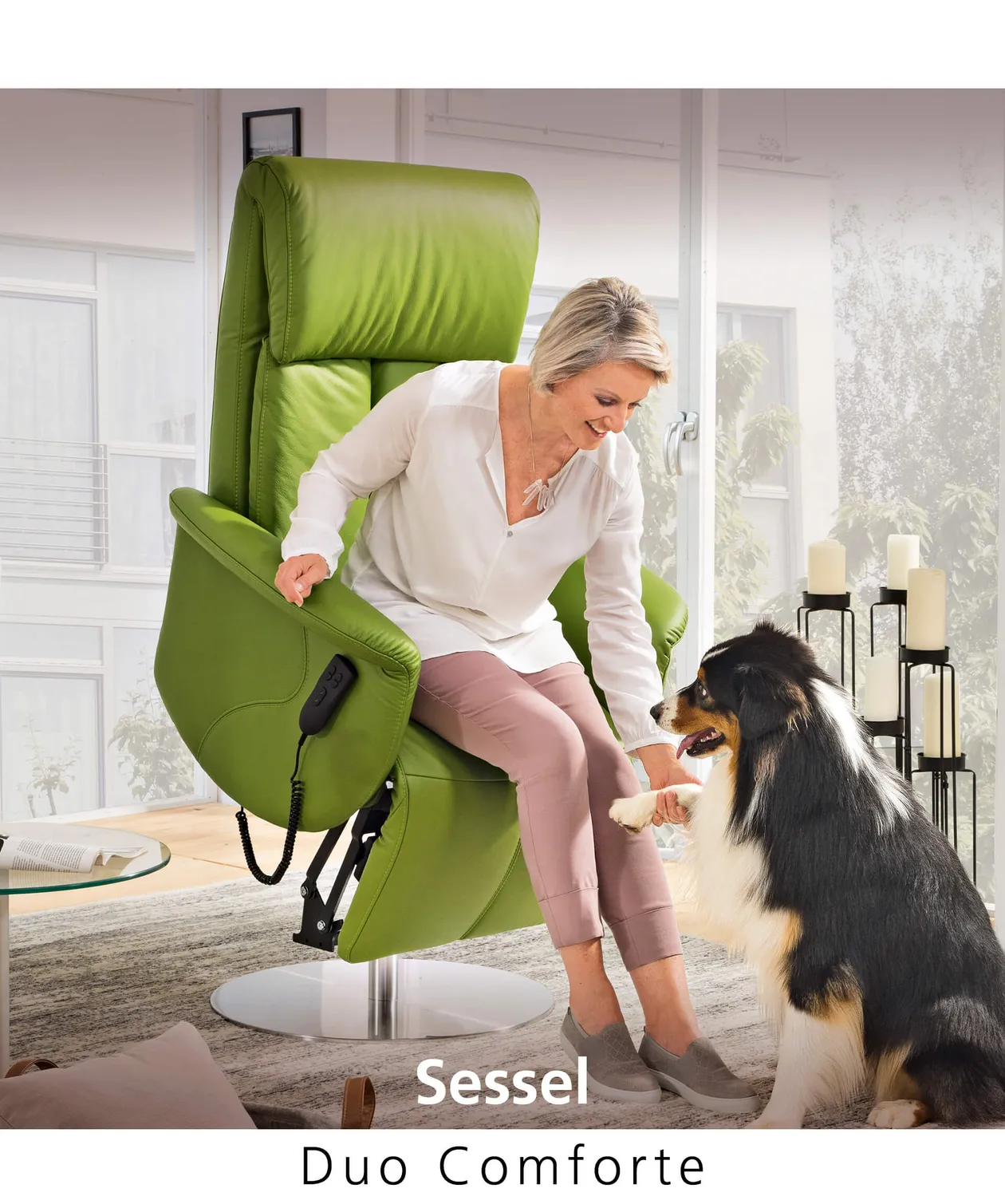 Sessel DuoComforte - SEGMÜLLER WERKSTÄTTEN