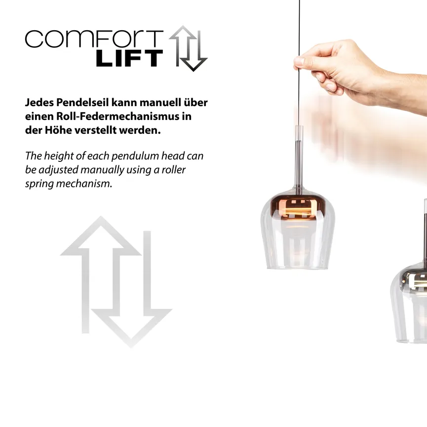 Pendelleuchte "Q-Kon" detail