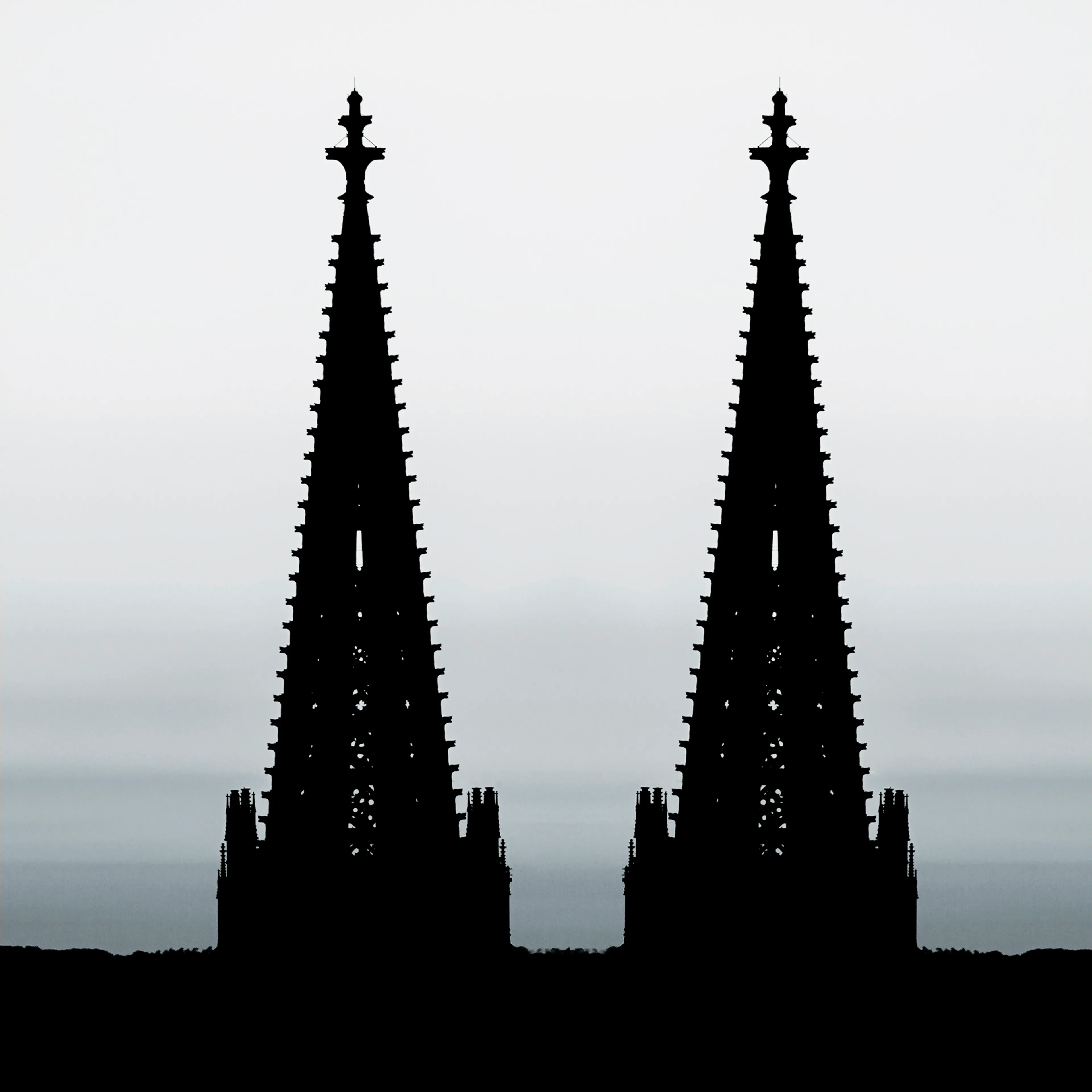 Wandbild 30 x 30 cm Cologne cathedral VII

