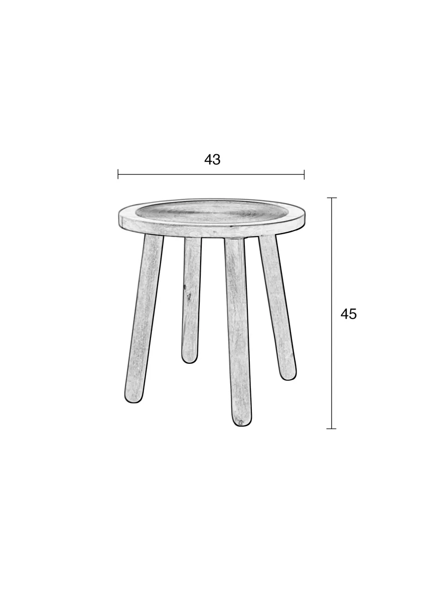 Beistelltisch detail