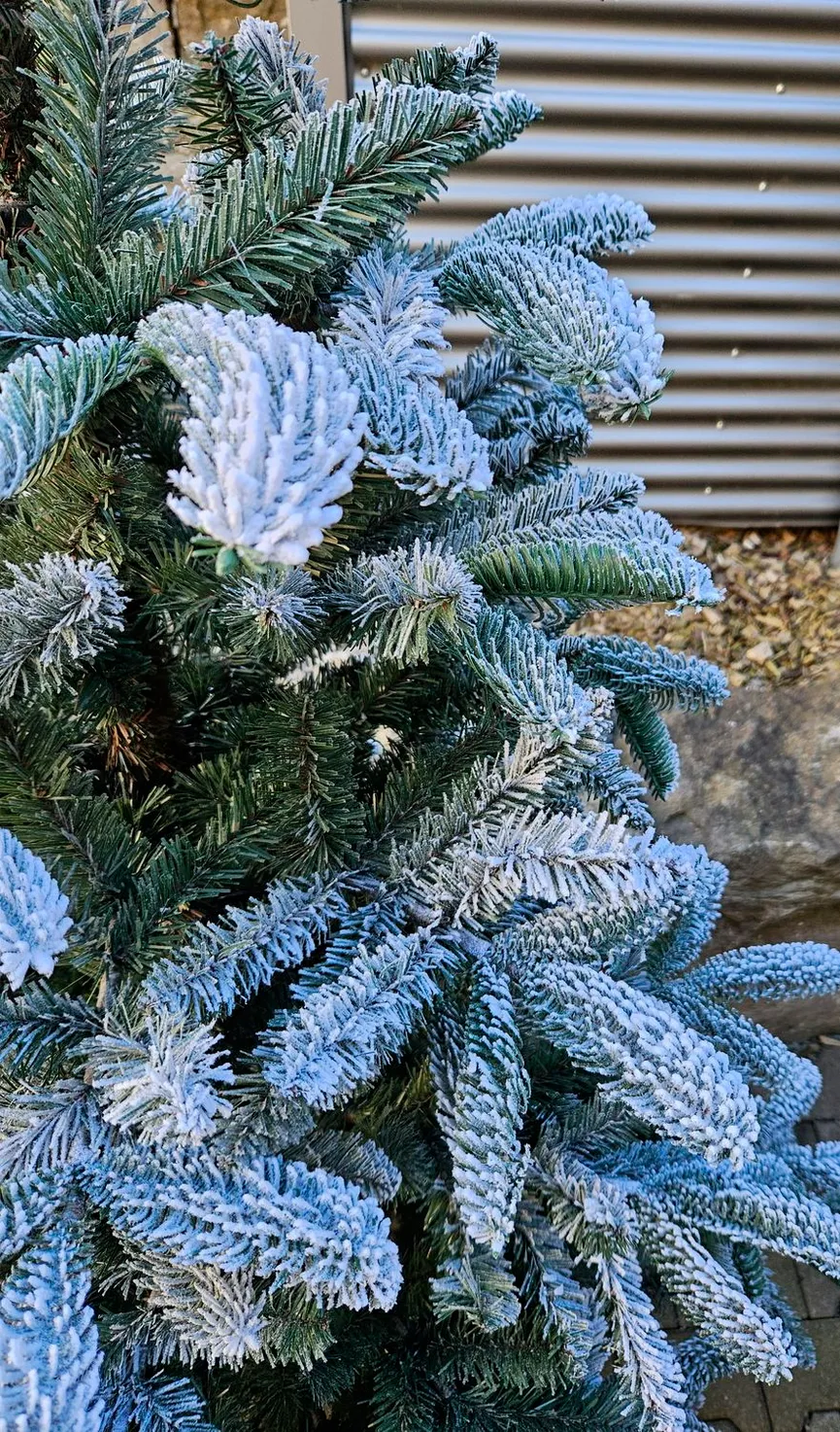 Tannenbaum S grün-weiß detail