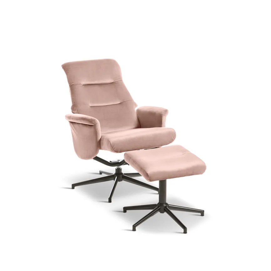 Relaxsessel + Hocker detail