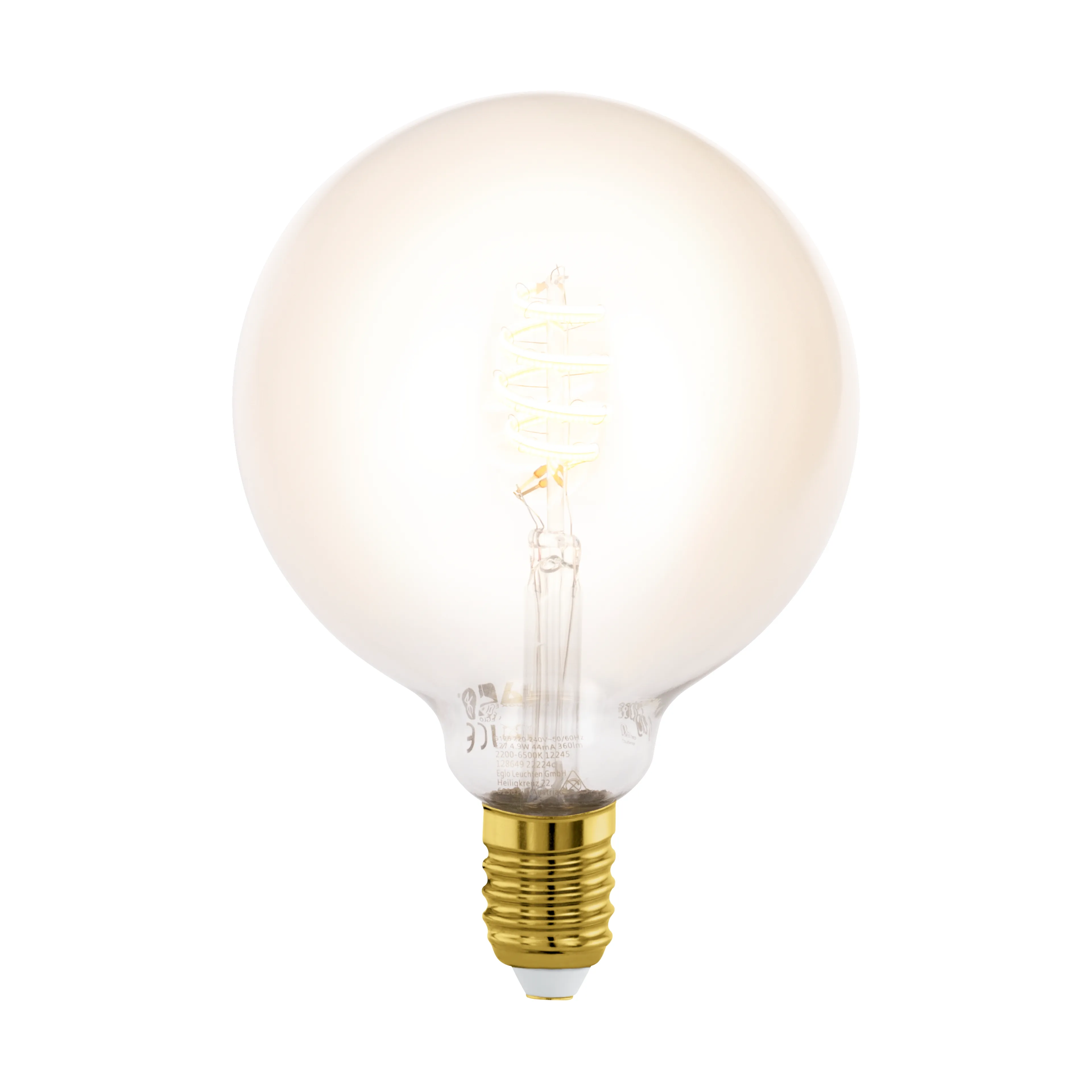 LED-Globeform E27/4,9Watt/Energie G
