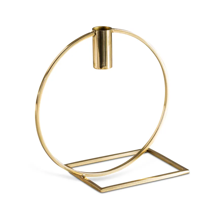 Kerzenhalter gold detail