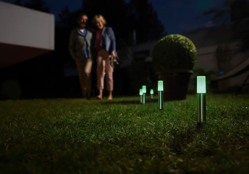 Außen-Bodenleuchte "Pole" milieu