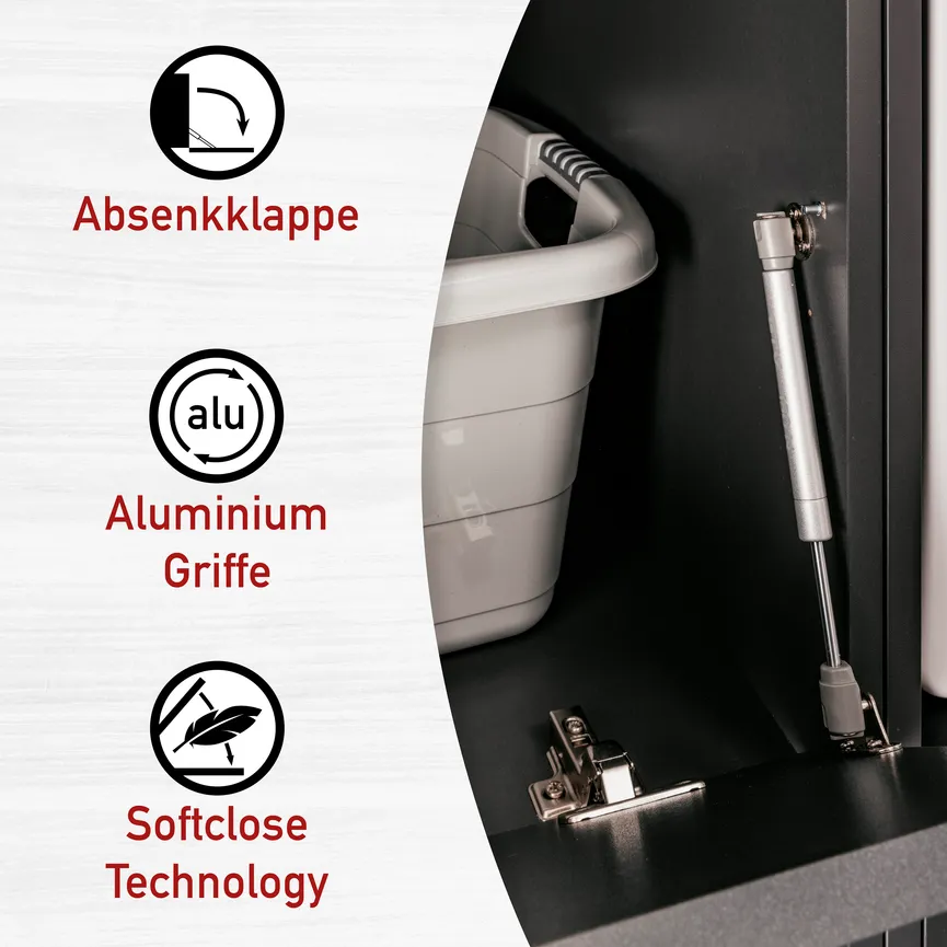 Wäscheschrank detail