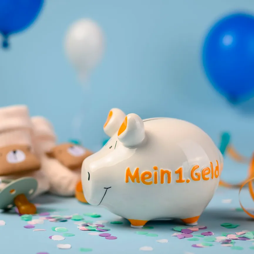 Sparschwein "Mein 1. Geld" milieu