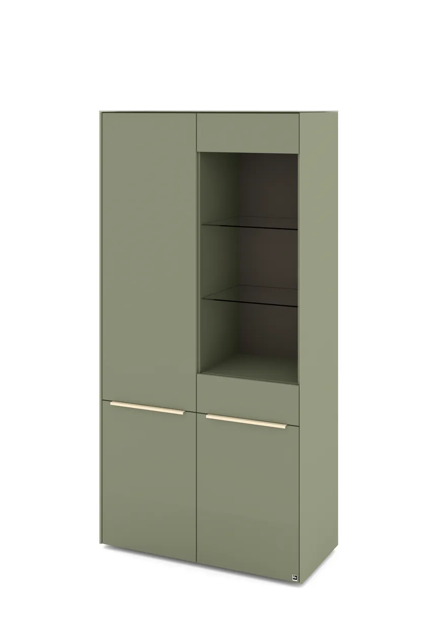 Vitrinenschrank detail